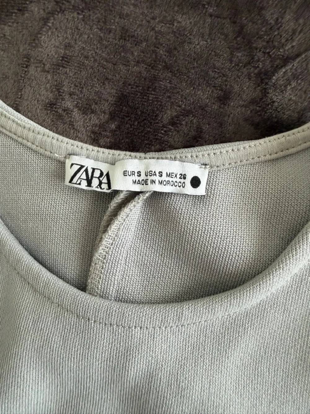 Zara Sleeveless Cutout Midi Dress in Light Gray Size S - Picture 4 of 5